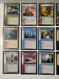 Lord Of The Rings TCG 18 Rare Card Lot Decipher - Image 2
