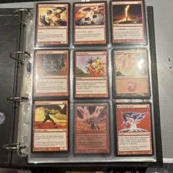 Magic The Gathering Cards - Reds From 1990s Early 2000s Bundle - Image 1