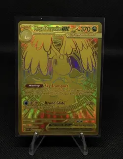 Pokemon Mega Dragonite EX Mega Evolution Full Art Holo 370 HP Card 295/217 - Image 1