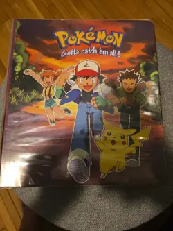 Pokemon TCG Vintage Binder Collection lot over 150 cards all Vintage with Binder - Image 1