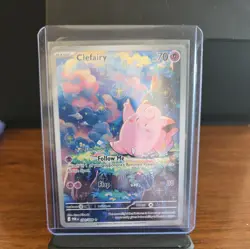Clefairy 94/88 Perfect Order Full Art Illustration Rare Pokemon Card - Image 1