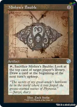 Mishra's Bauble (Schematic) [BRR - 97] - MP [Foil] TCG MTG - Image 1