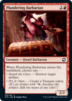 Plundering Barbarian - Near Mint, English - Image 1