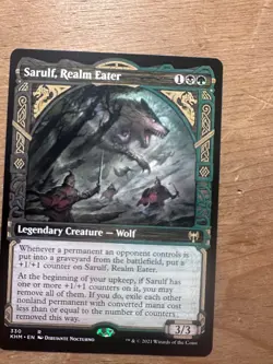 Sarulf, Realm Eater (Showcase) Kaldheim Regular MTG - Image 1