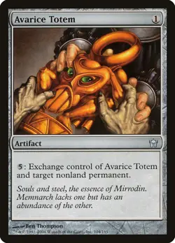 4x Avarice Totem - LP - Mirrodin Block - SPARROW MAGIC - Image 1
