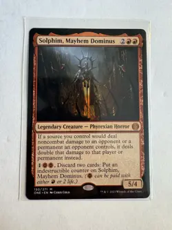 Solphim, Mayhem Dominus Phyrexia: All Will Be One MTG - Image 1