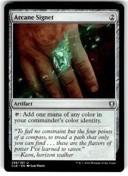 Arcane Signet Commander Legends: Battle for Baldur's Gate Regular MTG NM - Image 1