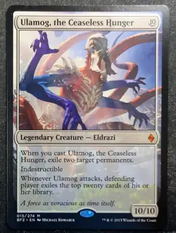 Ulamog, the Ceaseless Hunger - Battle for Zendikar (MTG) - Image 1
