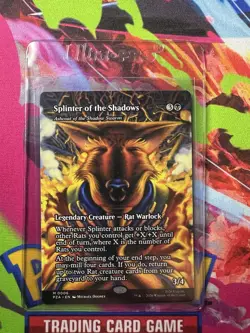 Splinter of the Shadows (Borderless) 06 NM MTG PZA Magic - Image 1