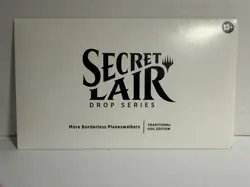 Magic: The Gathering Secret Lair Borderless Planeswalkers Foil Sealed MTG TCG - Image 1