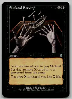 Skeletal Scrying U Odyssey 161 NM - Image 1
