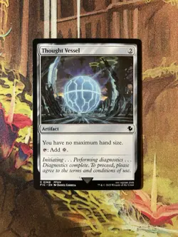 Thought Vessel C Commander: FINAL FANTASY NM MTG - Image 1