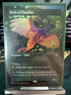 Birds of Paradise (Borderless) Dominaria Remastered Foil - Image 1