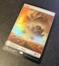 Magic MTG Plains MagicCon Foil Borderless Lotus Secret Lair Promo SLP 0031 NM - Image 3