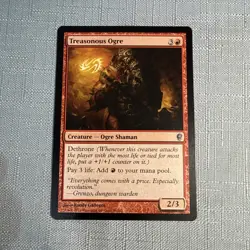 Treasonous Ogre Conspiracy Regular MTG NM - Image 1