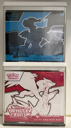 Pokemon Scarlet & Violet White Flare/Black Bolt Pokemon Center ETB - NEW SEALED - Image 1