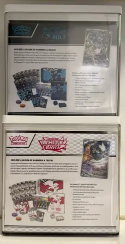 Pokemon Scarlet & Violet White Flare/Black Bolt Pokemon Center ETB - NEW SEALED - Image 3