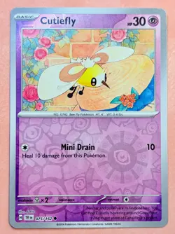 Cutiefly~ Cute Pink Pokemon Cards~ Pretty in Pink & Pastel Gallery~ Cute Pokemon - Image 1