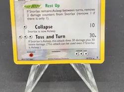 Vintage 2004 Pokemon Snorlax FireRed & LeafGreen Rare Holo HP 15/112 Excellent - Image 4