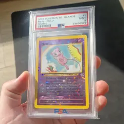 Mew Holo 1/18 Pokemon 2001 Southern Islands Promo PSA 9 - Image 2