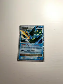 Pokemon Card-Empoleon LV X DP11 Black Star Promo Diamond Pearl-Holo - Image 1