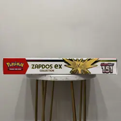 151 Zapdos ex Collection Box 4 Packs Scarlet & Violet Pokemon TCG **SEALED/NEW** - Image 3