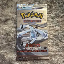 Pokemon Neo Genesis 1st Edition Booster Pack Lugia Art Sealed 20.83g - Image 1