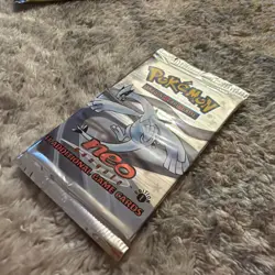 Pokemon Neo Genesis 1st Edition Booster Pack Lugia Art Sealed 20.83g - Image 5