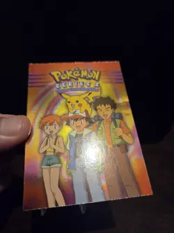 1999 Topps Pokemon Series 2 Silver Foil Checklist TV Animation Blue Logo 🌟🌟🌟 - Image 3
