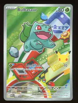 2026 Pokemon 1st Partner Bulbasaur 037 Black Star Promo Illustration MEP EN - Image 1