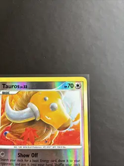 Pokemon TCG Tauros Platinum 98/127 Reverse Holo LP - Image 4