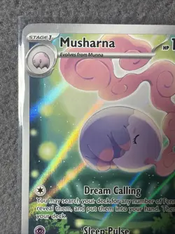 Pokemon TCG Musharna 117/086 Sv: Black Bolt Holo NM/M - Image 3