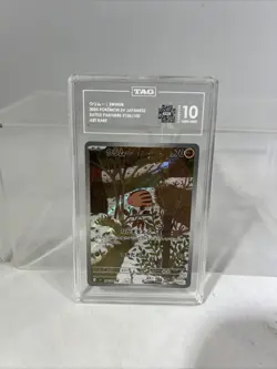 Pokemon Swinub 106/100 Battle Partners Art Rare Japanese TAG 10 Gem Mint #ML - Image 1