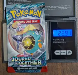 Journey Together Booster Pack - Very Heavy 22.91g - Pokemon Scarlet & Violet - Image 1