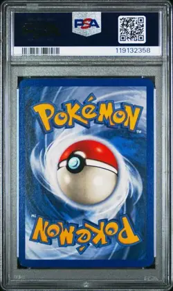 1999 POKEMON FOSSIL #57 ZUBAT 1ST EDITION PSA 8 NM-MT - Image 2
