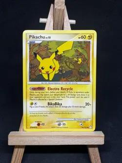 Pokemon PIKACHU 94/123 - Common - Diamond & Pearl Mysterious Treasures 2007 - Image 1