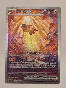 Pokemon Chi-Yu ex 259/193 Sv02: Paldea Evolved Special Illustration Rare Holo - Image 1