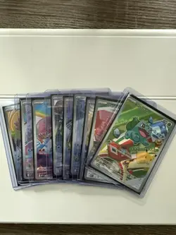 Pokemon First Partner Illustration Series 1 Collection - Complete Full Set Of 9 - Image 2