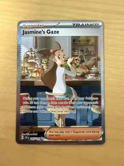 Pokemon TCG Jasmine's Gaze Full Art Holo Trainer Surging Sparks #245/191 - Image 1