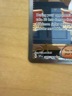 Pokemon TCG Jasmine's Gaze Full Art Holo Trainer Surging Sparks #245/191 - Image 3