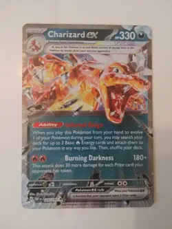 Pokemon TCG - Charizard ex 125/197 Holo Double Rare - Sv03: Obsidian Flames - Image 1