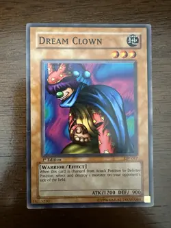 Dream Clown SDP-017 1st edition Yu-Gi-Oh! Card LP - Image 1