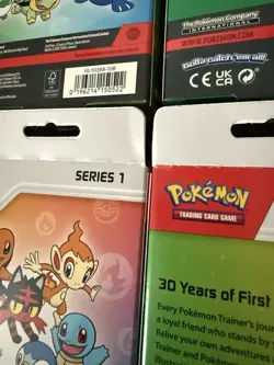 Pokemon TCG First Partner Illustration Collection Series 1 New Sealed lot of 4 - Image 4