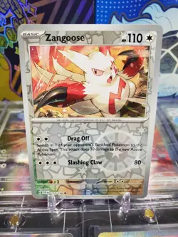 Zangoose 147/198 Reverse Holo Uncommon Pokemon TCG Scarlet & Violet Base Set - Image 1