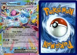 Glaceon ex (Holiday Calendar) 026/131 Holo Prismatic Evolutions Pokemon NM - Image 3