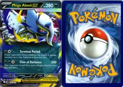 Mega Absol ex 086/132 Double Rare Mega Evolution Pokemon Near Mint - Image 3