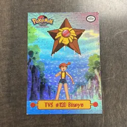 Staryu TV5 #120 Nintendo TV Animation Edition Topps Pokemon Holo - LP - Image 1