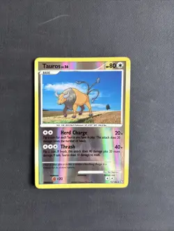 Pokemon TCG Tauros Legends Awakened 74/146 Reverse Holo Uncommon 2008 Nintendo - Image 1
