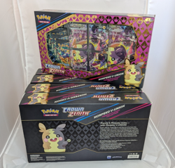 5x Pokemon Crown Zenith Morpeko V-UNION Premium Collection Box Lot Sealed TCG 820650851810 - Image 1
