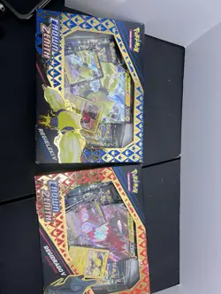 Pokemon TCG Crown Zenith Regidrago V and Regieleki Collection Box - Image 1